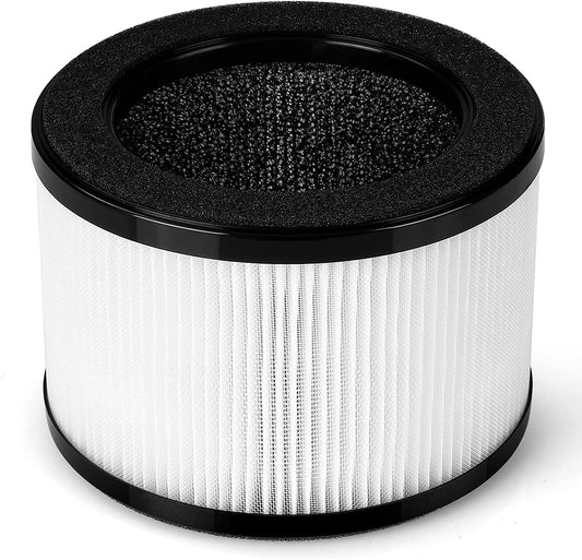 Slevoo Air Purifier Filter Replacement for BS-03 Pro, 3-in-1 HEPA Air Filter