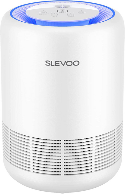 Slevoo BS-01 Air Purifiers for Home Bedroom, H13 True HEPA Filter
